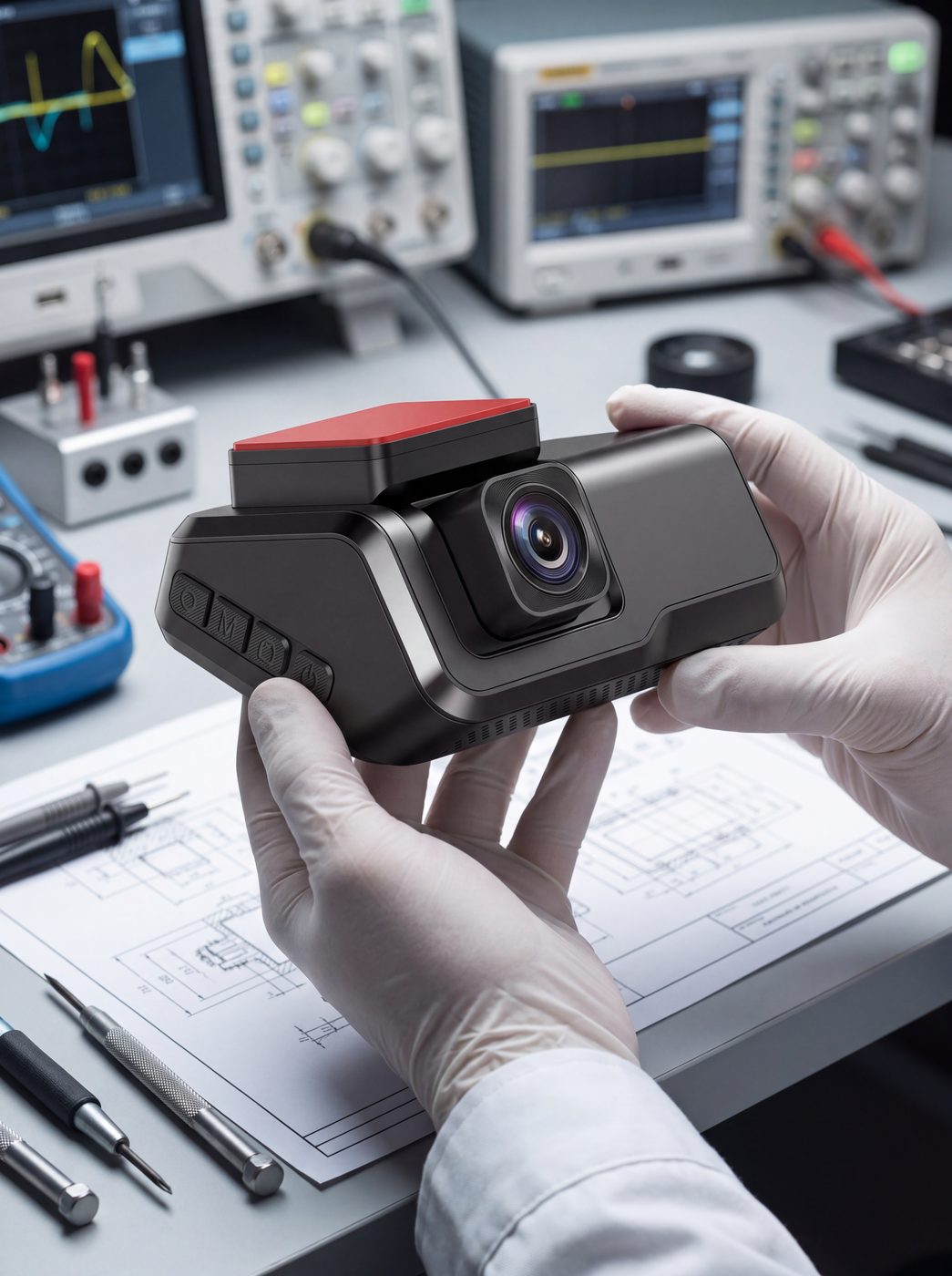 Torque & Tune 4K Dash Camera Optical Calibration & Bench Testing