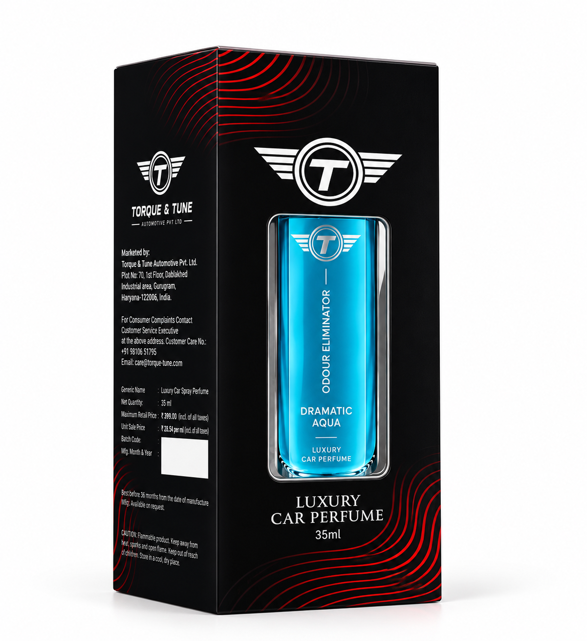 Torque & Tune Luxury Car Perfume Retail Box